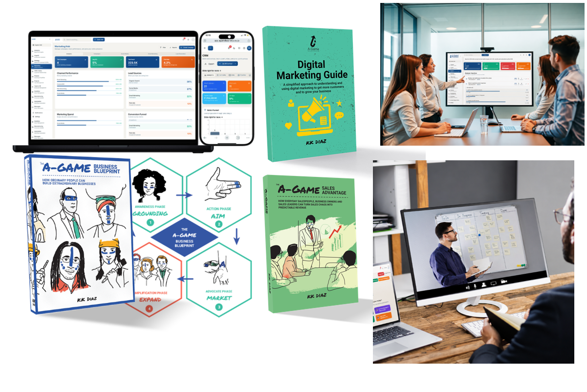 Business resources including dashboards, books, webinars and training materials