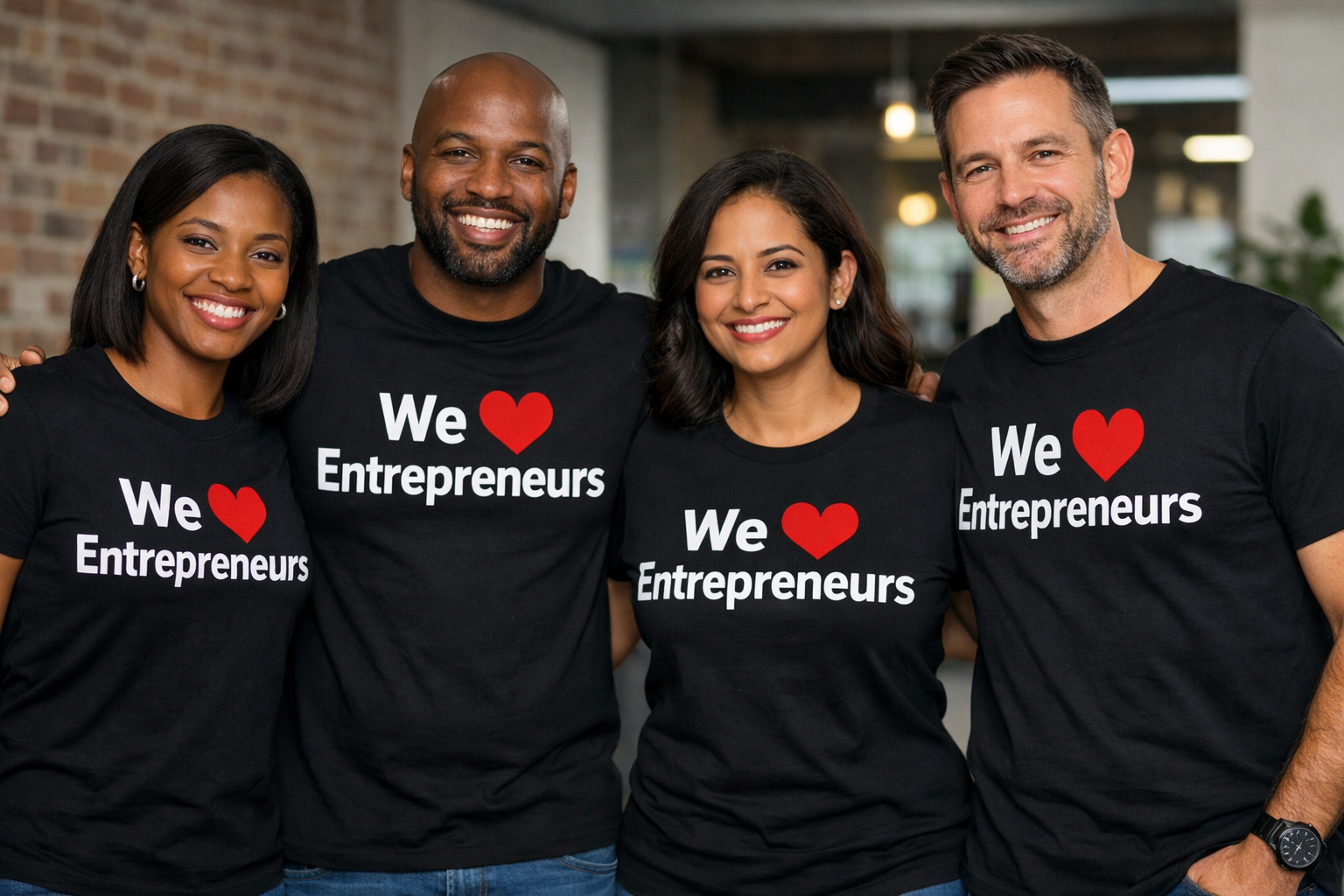 We love entrepreneurs